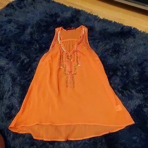 Orange tank